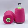 High-Speed 8000-Yard Black & White Sewing Thread - 402 Flat Pagoda Thread for Clothing