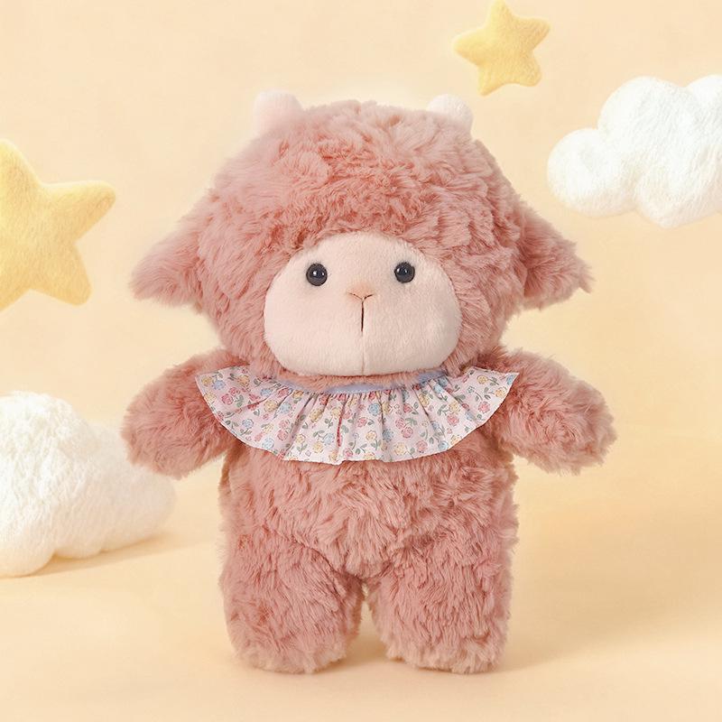 

Cross-Border Korean Little Lamb Plush Sleep Companion Doll for Birthday or Annual Meeting Gift 30cm 0.2kg