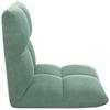 Adjustable Floor Chair Sea Green Velvet
