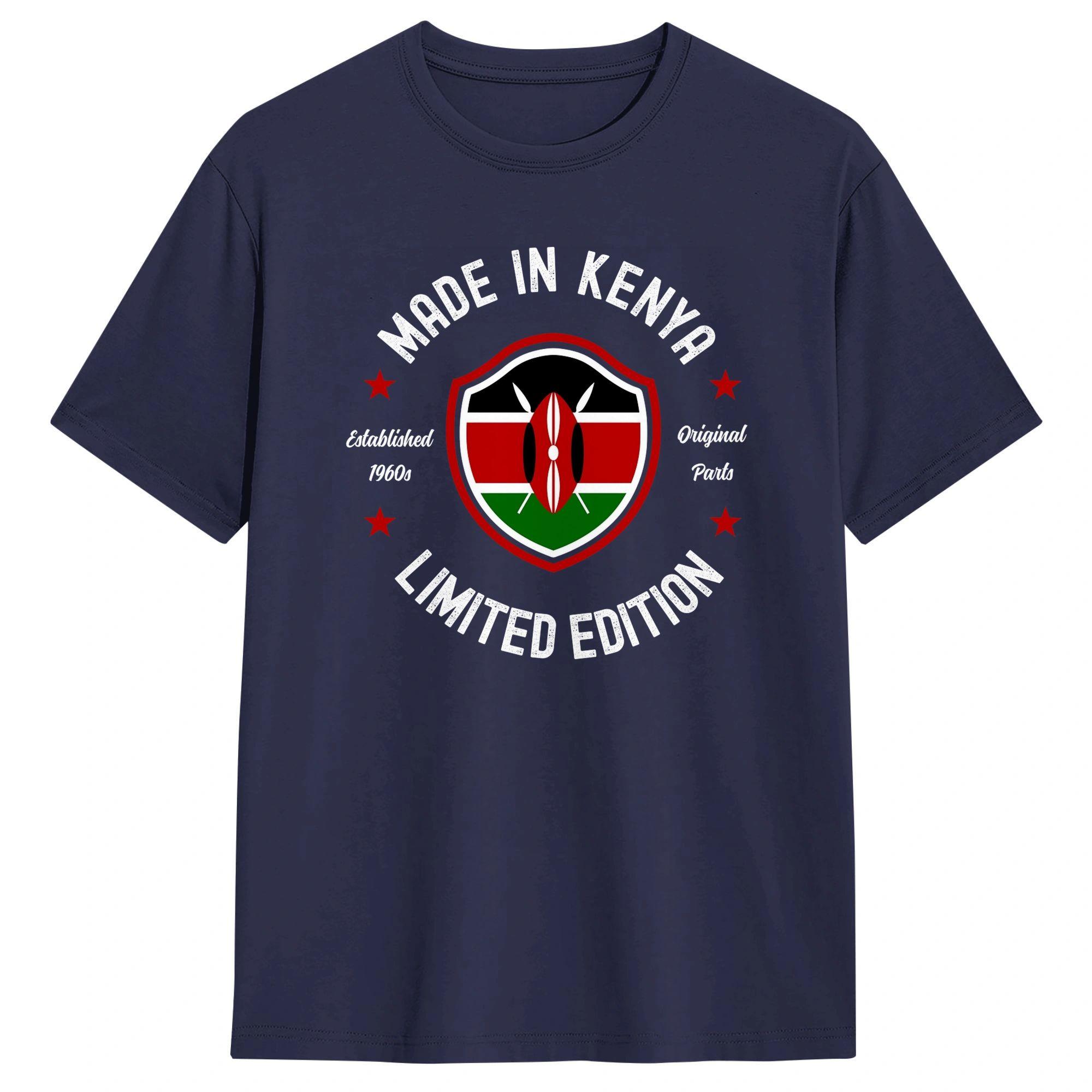 

Made In Kenya T Shirt Beach Aesthetic T Shirts Cotton Hip Hop Tee Shirt For Mens Casual Tees 4XL