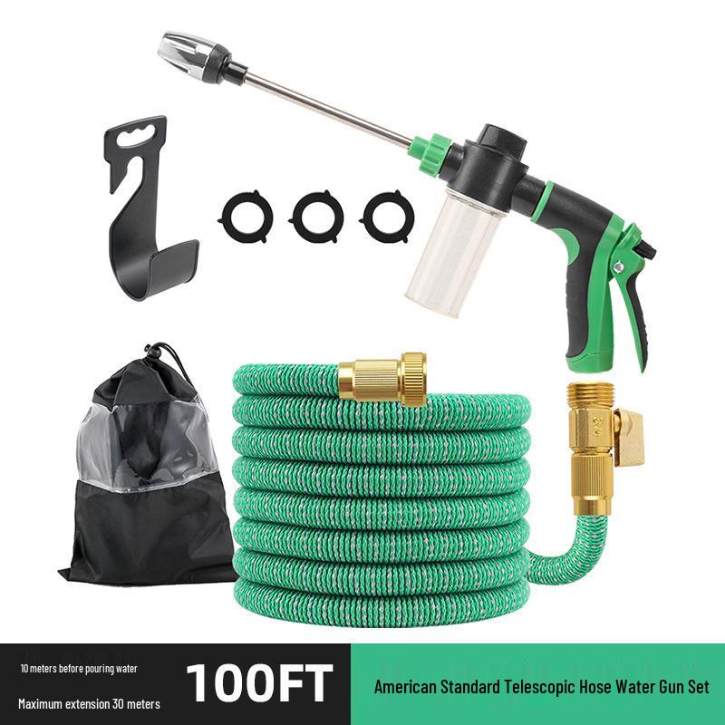 Vielseitiger Hochdruck-Teleskop-Autowasch- & Gartenschlauch