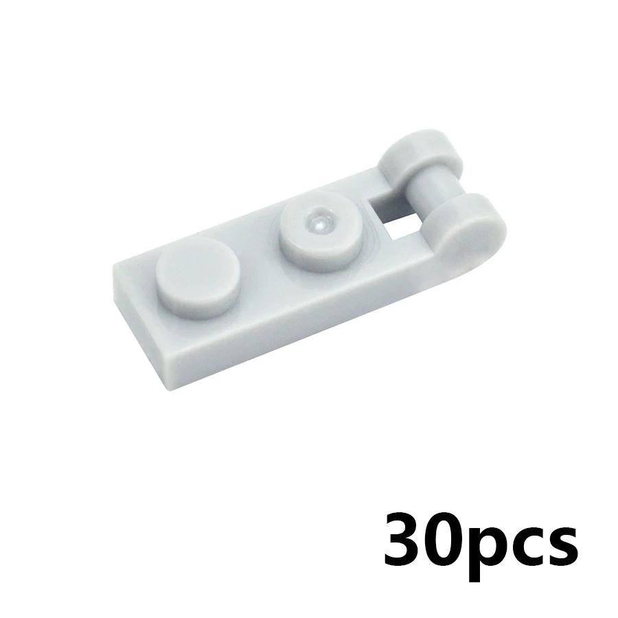 MOC Part Assemble Plate Special 1x2 with Handles Thin Brick Clip DIY Building Block Kid Toy Compatible 63868 92280 60478 18649