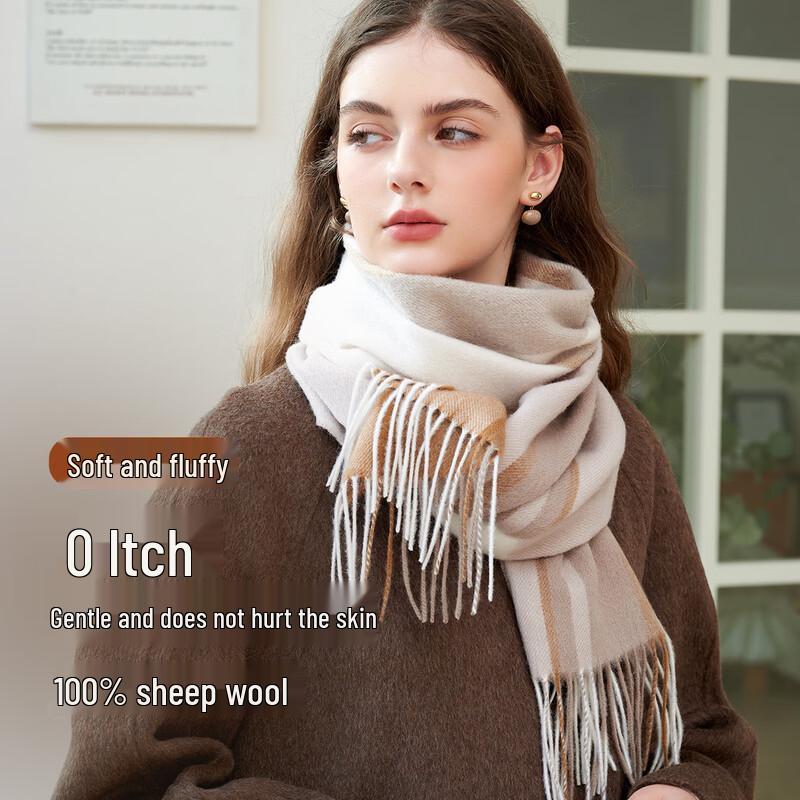 

Women s Fashion Pure Wool Scarf One Size