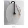 Nordic Wall Sconces Light Fixture Led Marble Moon Bedside Lamp Interior Indoor Lighting Home Bedroom Decor Modern Hotel Simple