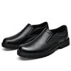 Mocassini Retro di Alta Qualità Scarpe Oxford da Uomo con Punta Rotonda Scarpe di Pelle Firmate Formali da Lavoro Scarpe da Festa Matrimonio con Suola Spessa