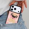 Angel Pug Phone Case for iPhone 16e 15 14 13 12 17 Pro Max Plus Air 17pro Cover Coque