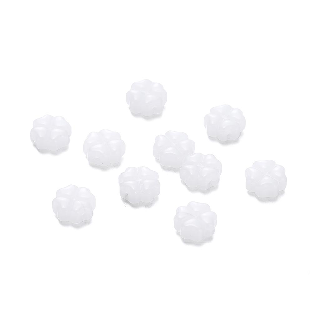 10/20pcs 10mm Czech Lampwork Crystal Flower Spacer Beads Flat Round Loose Beads For DIY Jewelry Making Supplies Accessories