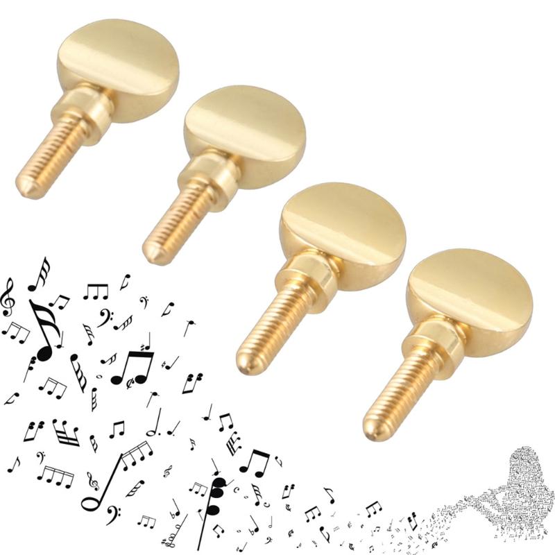 2Pcs Copper Sax Neck Tightening Screws Saxophone Neck Screws Tightener Saxophone Tightening Attach Screw Part Enduring