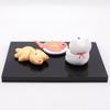 Banko ware decorative interior tabletop Seasonal Events Cat enjoying cherry room entrance made in 18704 object, ornament, decoration, "Japanese