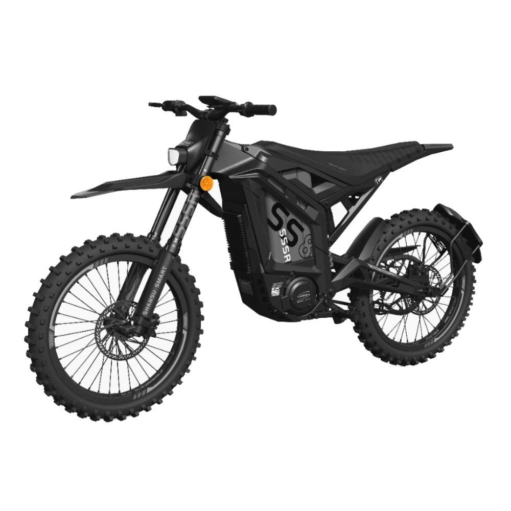 SHANSU SS-8.0 Hochleistungs-Elektromotorrad 72V40AH Batterie mit ultrahoher Kapazität Erweiterte Reichweite für Langstreckenfahrten & Offroad-Abenteuer