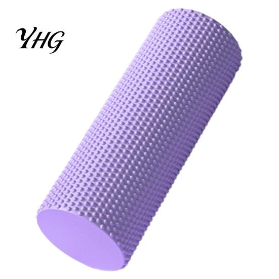Fitness-Rolle aus EVA-Schaumstoff für Yoga Pilates, Strukturierte Muskelmassage-Rolle, Myofasziale Entspannung Rückenschmerzen Physiotherapie Tiefengewebs-Massager, Zuhause