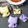 3 st/set Söt Katt Sushiform DIY Smörgås Risbollsform Köksredskap Barnfrukostform Sushi Bento Tillbehör