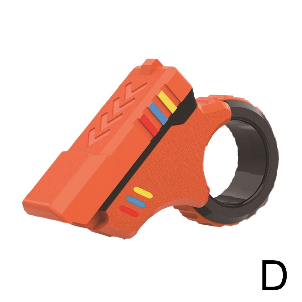 Roterende fingerskyvere Fidget Leketøy Kontor Stresslindring Skyver Skrallefinger Fidget 3D-printet Fidegt LekerFingertupp Teksturert