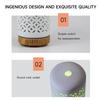 Coin Aroma Diffuser 100ml Desktop Essential Oil Diffuser Timing Function Ultrasonic Air Humidifier with LED Night Lights