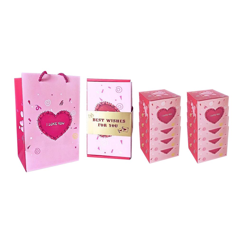 Reusable Birthday Surprise Gift Box With Coin Storage Box, Suitable For Various Events And Travel, Portable Celebration Gift Box.