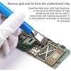 Anti-Static Double-Ended Brush, Pig Bristle & Steel Wire Combo for PCB Soldering, IC Chip and Motherboard Cleaning