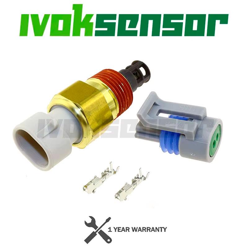 25036751 25037225 25037334 Intake Air Temp Temperature Sensor Sender For G.M IAT MAT ACT With Connector 2-Way Female Pigtail