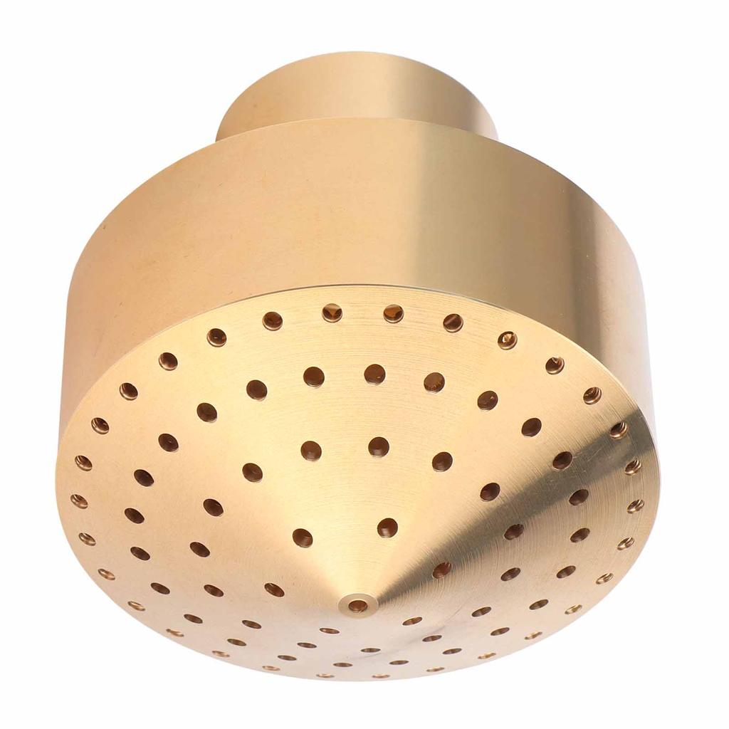 Messing Springbrunnen Düse Sprühkopf Regner mit Innengewinde für Landschaftsarchitektur Dekor G1 32mm