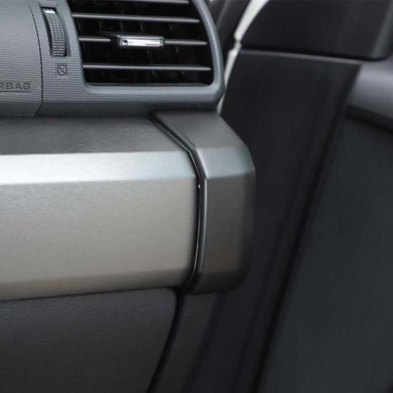 Matte Black Side Co-Pilot Dashboard Center Console Cover Trim for 4Runner 2010+