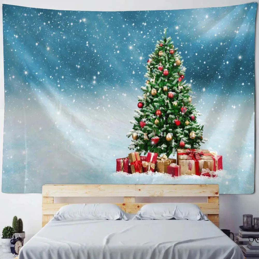 Weihnachtsbaum Muster Dekorative Wandteppich Heim Wohnzimmer Schlafzimmer Wanddekoration