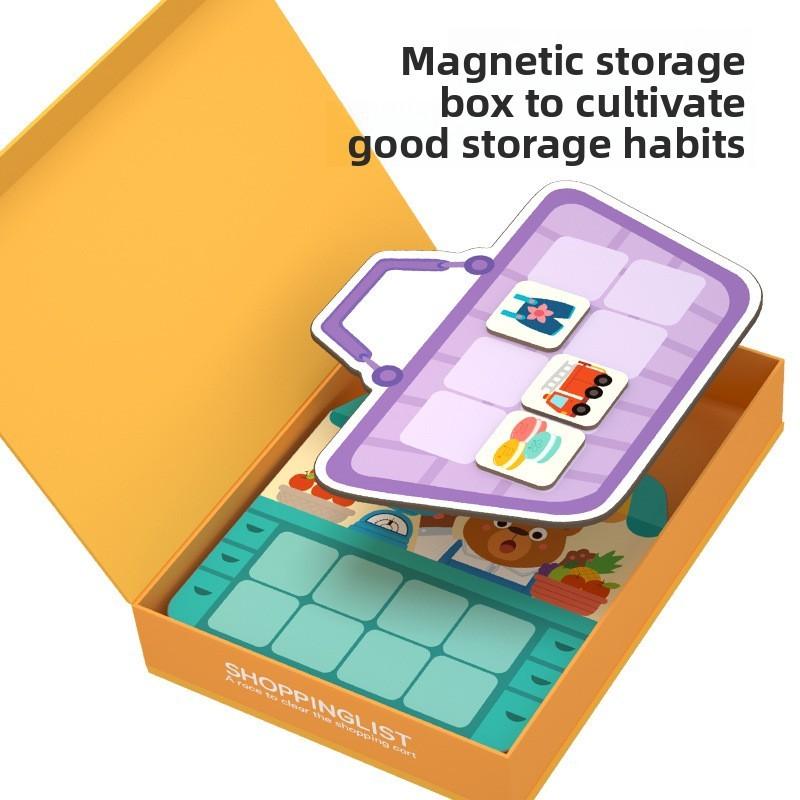 List Matching Shopping Toys Thinking Training Early Education Board Game Gift