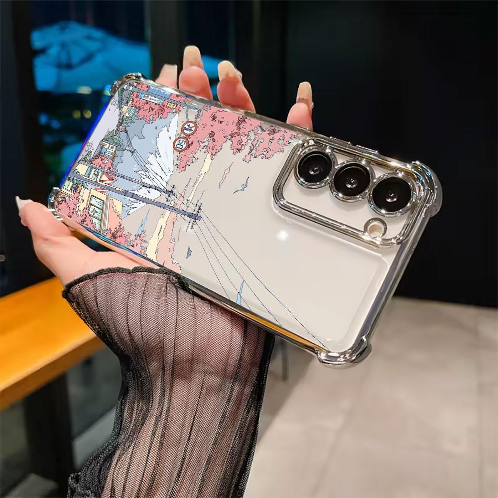 Japan Anime Kanagawa Great Wave Coque For Galaxy S26Ultra Phone Case For Samsung S26 S25 S24 S23 S21 Ultra S20 FE S25 Plus Cover