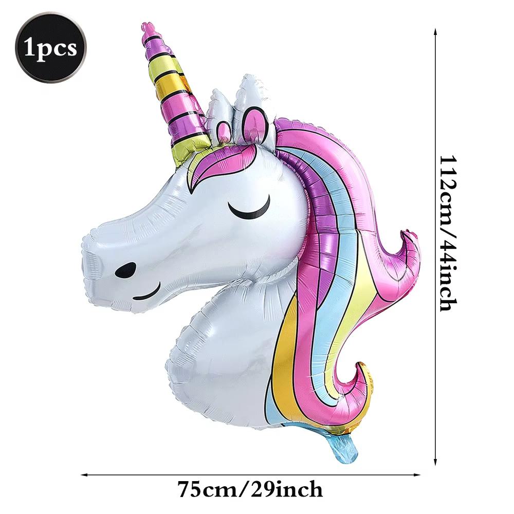 Cartoon Unicorn Birthday Party Decorationa  Unicorn Theme Bleware Paper Plate Cup Tablecloth Birthday Party Decor Supplies