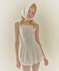 Ninakoseuta Daphne Lace Swimsuit_White