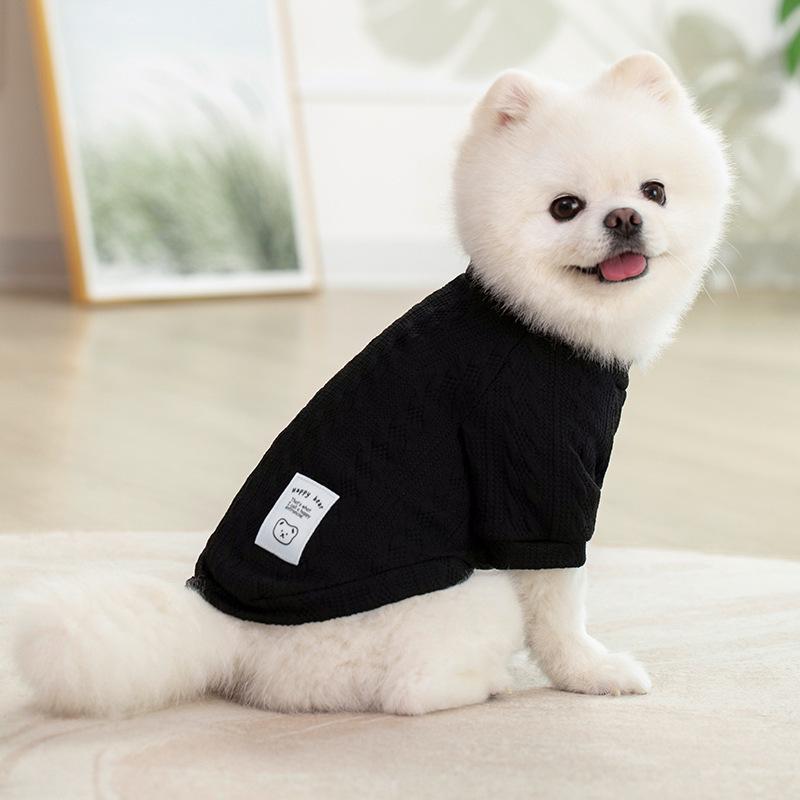New Autumn/Winter Two-Legged Pet Sweater - Solid Color, Stylish, for Small/Medium Dogs and Cats