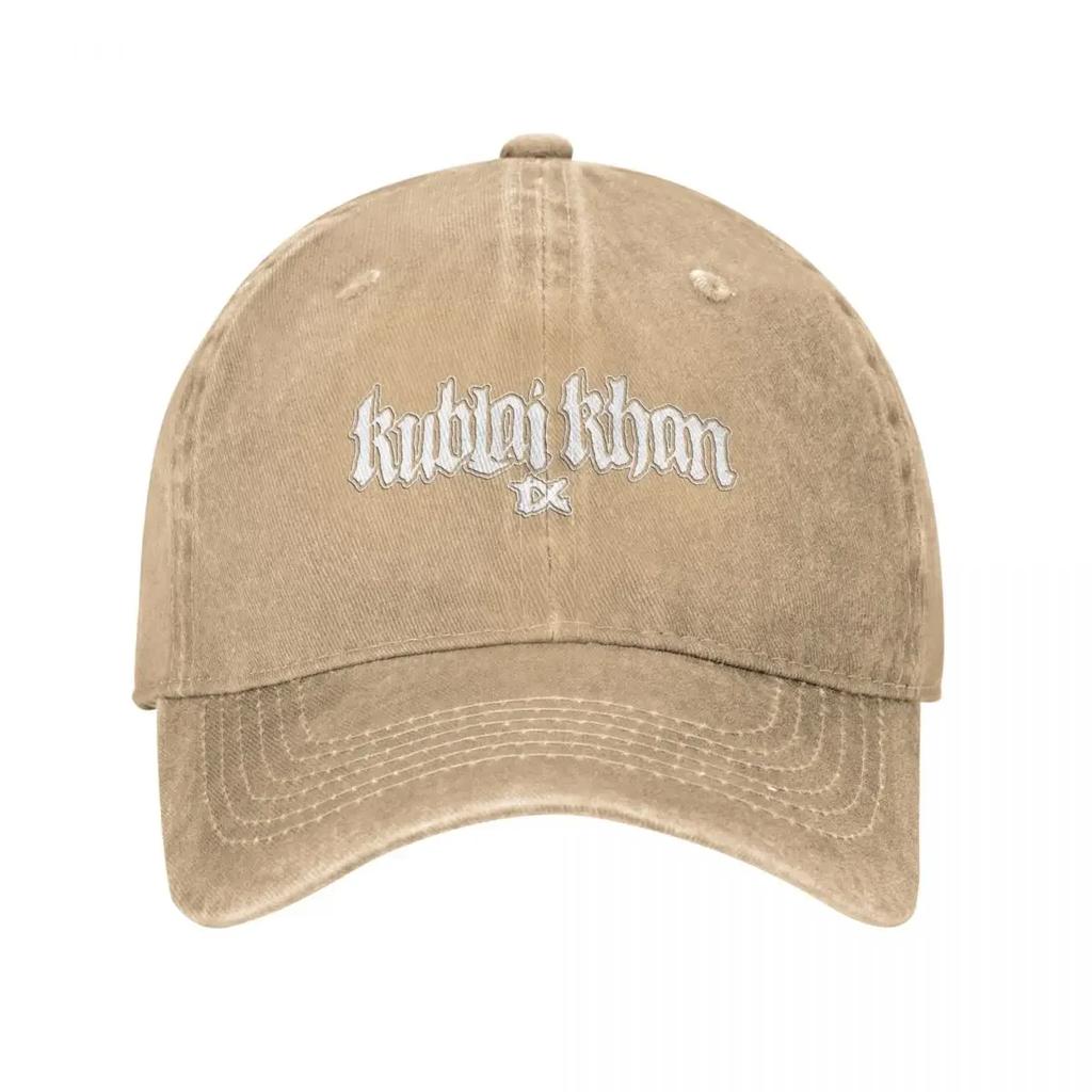 Kublai Khan TX Baseballkappe benutzerdefinierte Mütze Bergsteiger-Ikone Kappe Unisex Hüte Damen