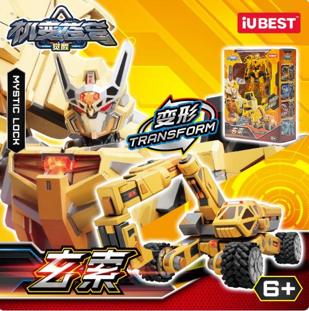 Authentic IUBEST Transforming Mecha Robot Divine Wind Cool Deformable Sports Car Conversion Collectible Model Decorative Toys