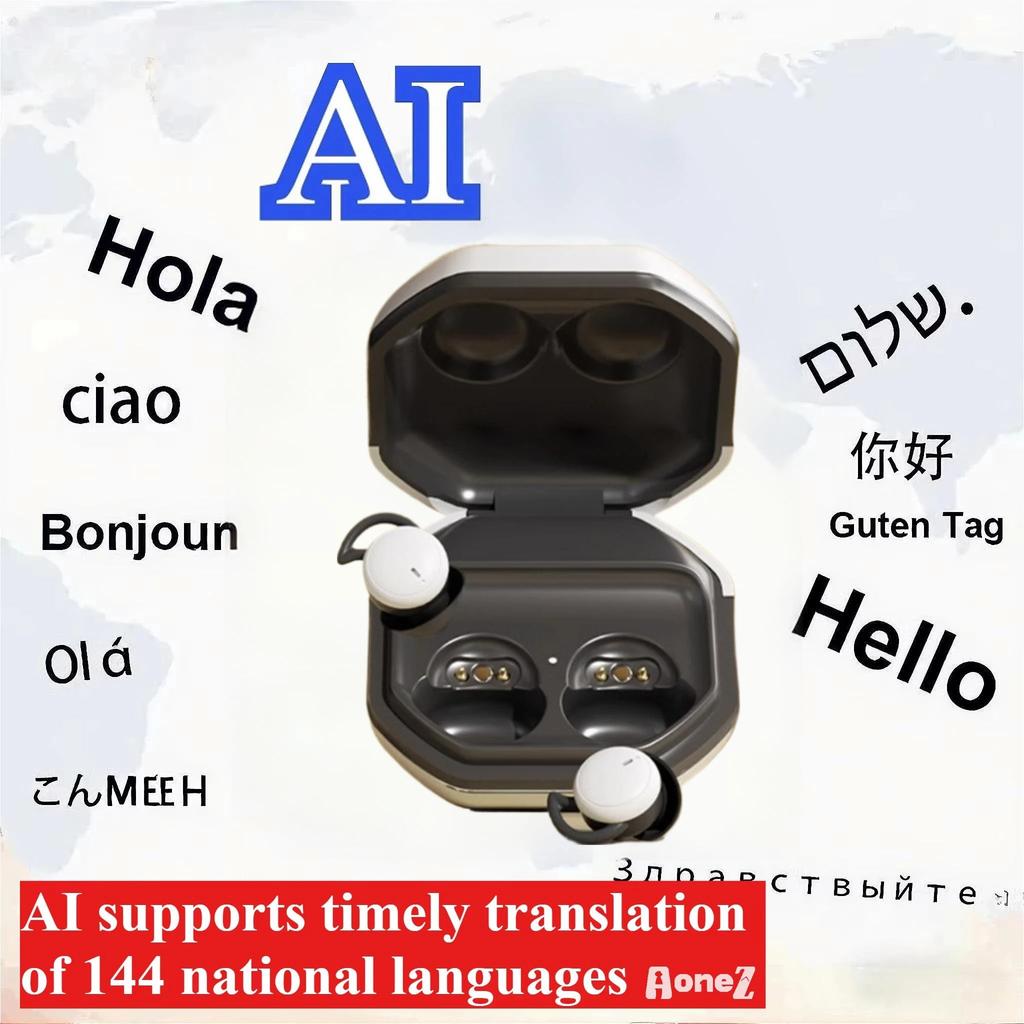 Avanserte AI Komfortable Soveørepropper Mini Størrelse Trådløs Bluetooth Usynlig Støyblokkering for Sidesovere Hjemme