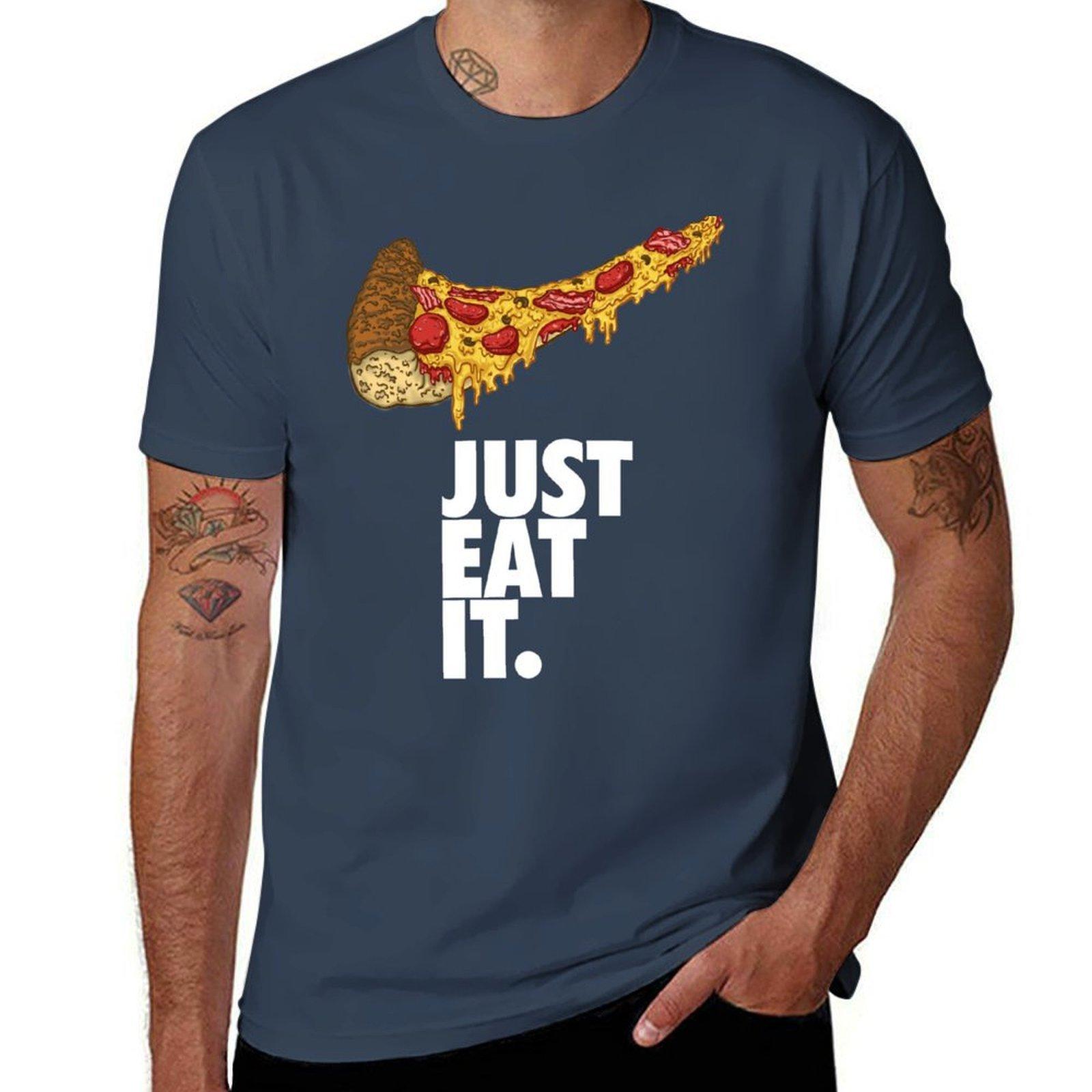 Just Eat It T-Shirt cotton tshirt 100% t shirts for man graphic vintage cotton t shirts man 100% T-Shirt M