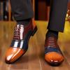 British Gentleman Designer New Men's Lace Up Brogues Oxford Shoes Male Luxury Formal Wedding Prom Dress Homecoming Footwear