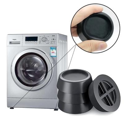Lot de 4 patins antidérapants en caoutchouc pour machine à laver, anti-vibrations, antidérapants, élastiques, pour réfrigérateur, meubles, protection contre les chocs