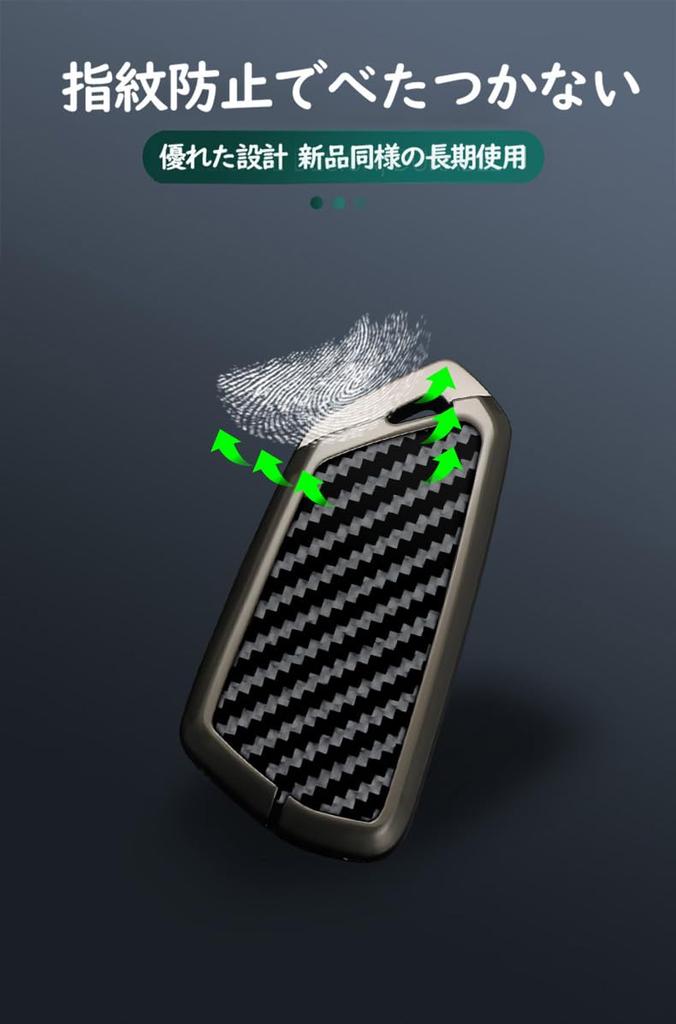 KUNIO Volkswagen Smart Key Case Key Cover Key Holder Alloy PVC Resin Genuine Fit