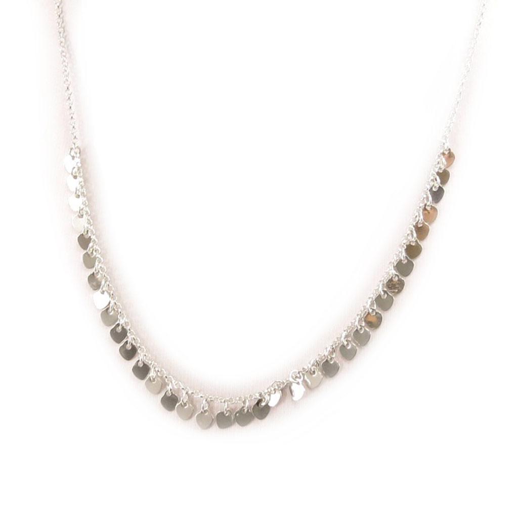 Les Trésors De Lily [C9374] - Silver 'Amoureuse' Necklace