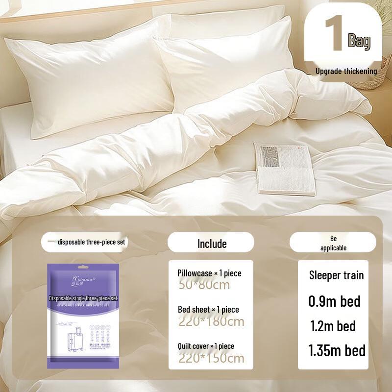 Ximaina Disposable Travel Bedding and Hotel Supplies