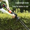 Wiederaufladbarer Winkelschleifer Heckenschere Astschere - Tragbares Handheld Gartenwerkzeug zum Beschneiden