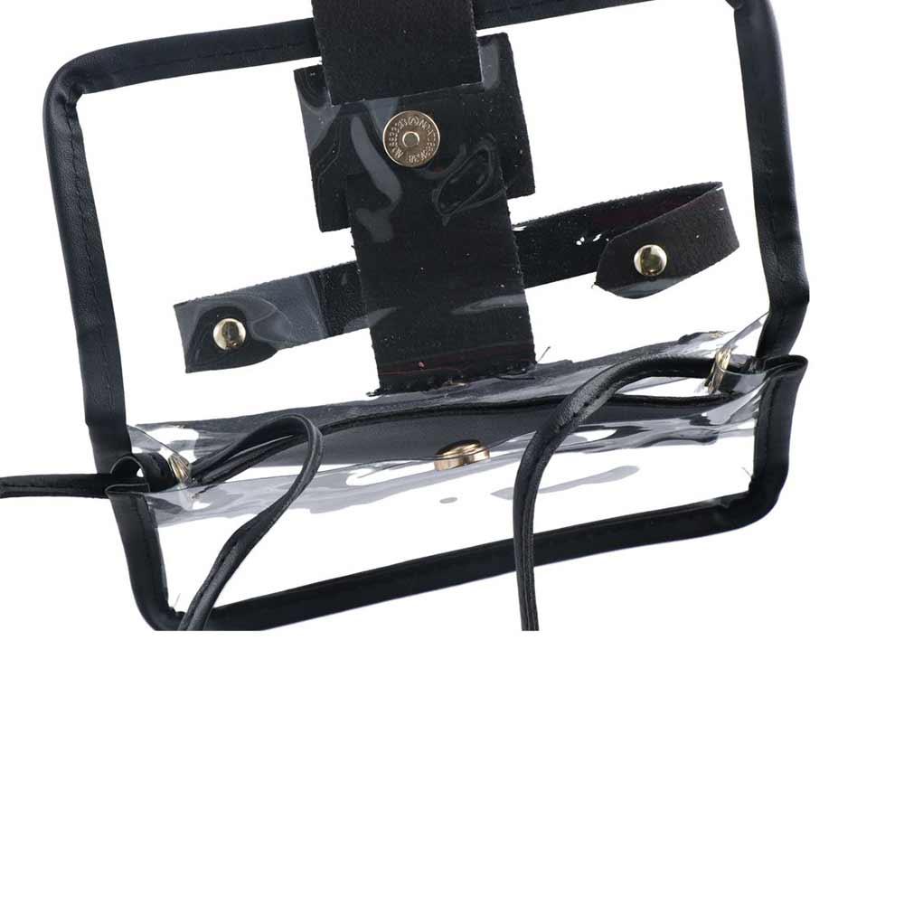 Mini Clutches Transparent Jelly Bag Women Handbag Small Square Bag Crossbody Bag Shoulder Messenger