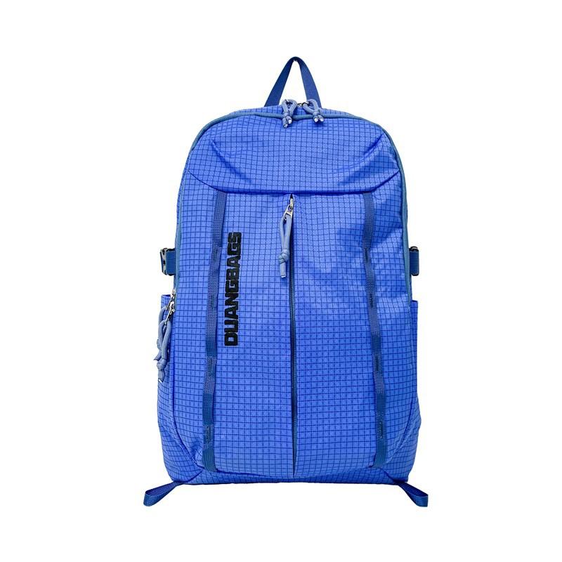 

Women Lightweight Backpack Men Large Capacity Backpack Student Plaid Schoolbag синий