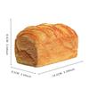 Prank Decoration Sensory Fidget Big Toast Simulated Simulated Bread Squishy  Funny