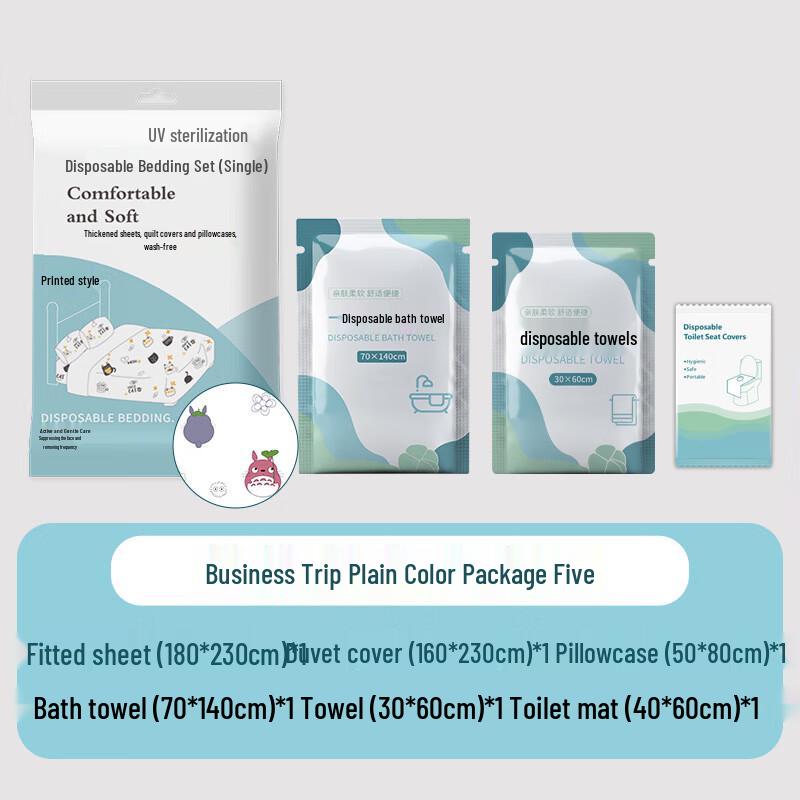 DIANA Disposable Travel Bedding Set
