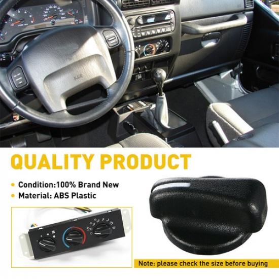 AC Climate Control Knob Air Switch Black For 1999-2003 Dodge Ram 1500 2500 3500