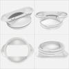 Portable Air Conditioner Exhaust Hose Adapter 130mm/150mm Universal Flat Mouth ConnectorNo Drilling  for Home Bedroom