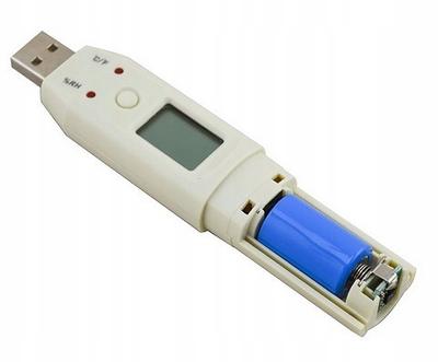 USB záznamník teploty a vlhkosti, vlhkoměr