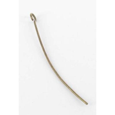 MégaCréa - Eyelet Screw 45 Mm Bronze 10 Pieces