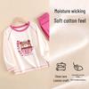 Girls' Soft Cotton Pajama Set - Warm Autumn/Winter Long Johns and Home Wear.
