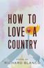 The How To Love a Country : Poems Book