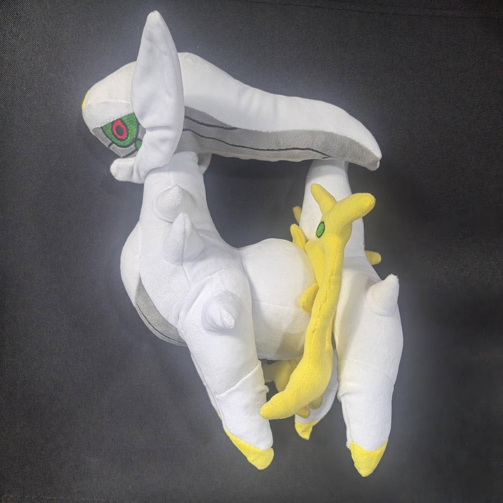 New 26cm Plush Cute Soft Arceus Pokemon Puppet Toy Stuffed Animal Collectible for Kids Gift